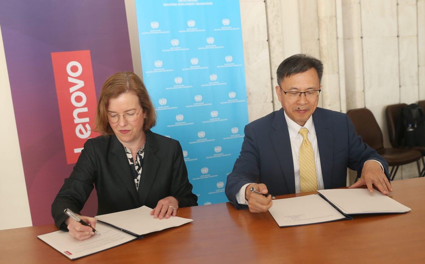 UNIDO and Lenovo collaborate to accelerate circular economy innovation