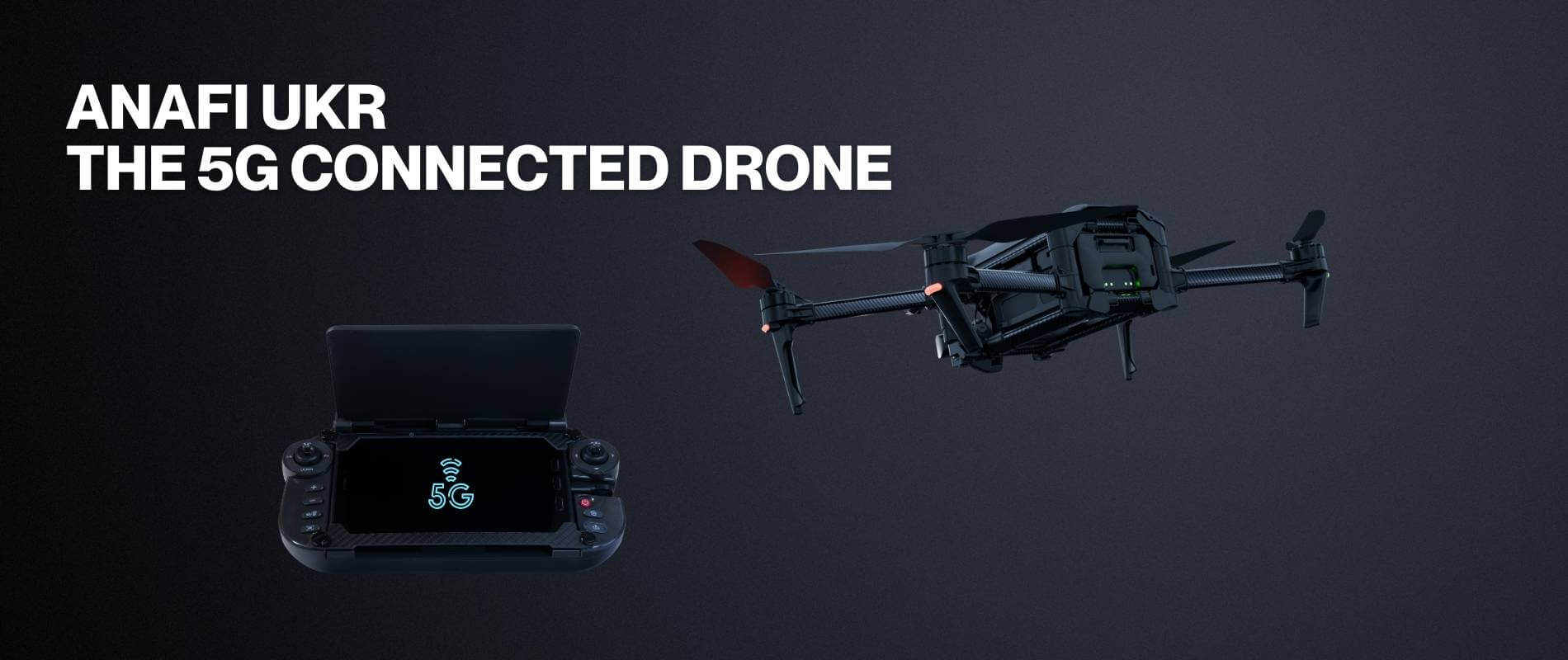 Parrot ANAFI UKR, the 5G connected drone